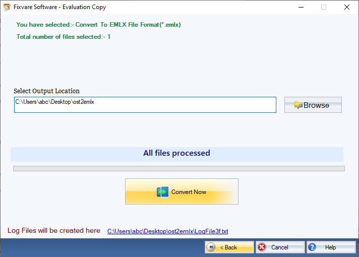 Convert OST to EMLX Format